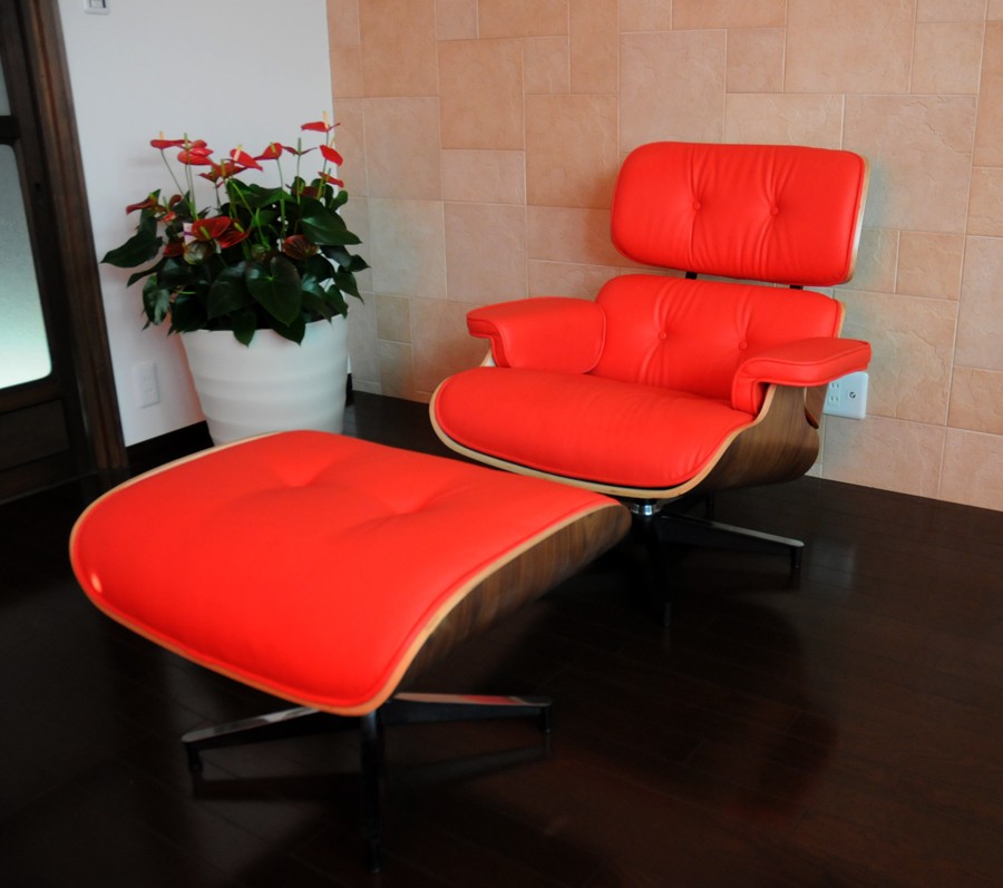 イームズラウンジチェア オットマン チャールズ＆レイ・イームズ PU