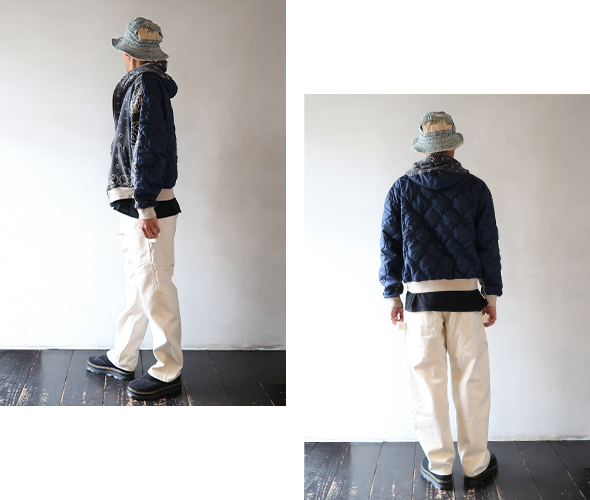 KAPITAL（キャピタル） ブルゾン メンズ レディース 裏毛バンダナ柄