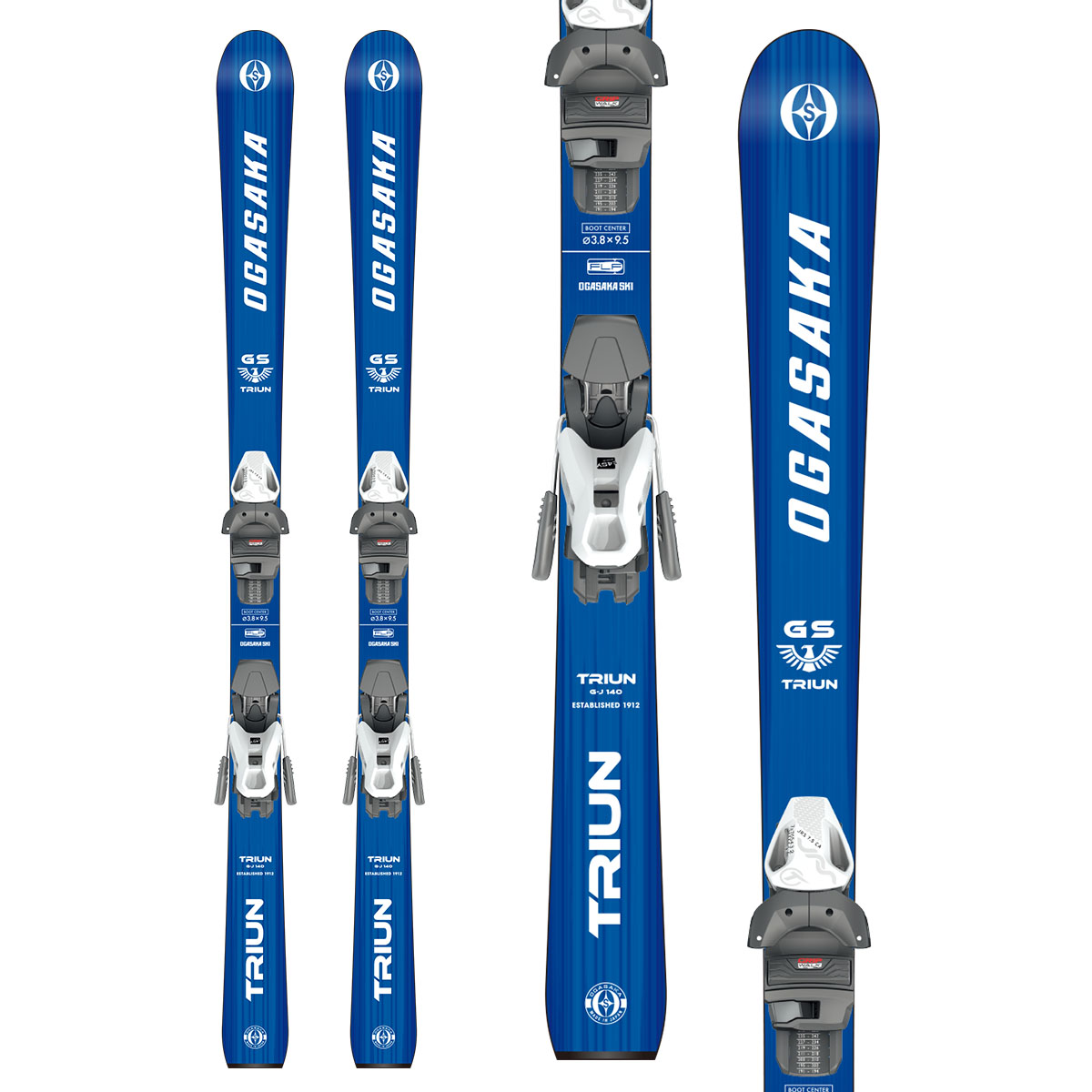 OGASAKA（オガサカ） スキー板 キッズ ジュニア＜2026＞TRIUN