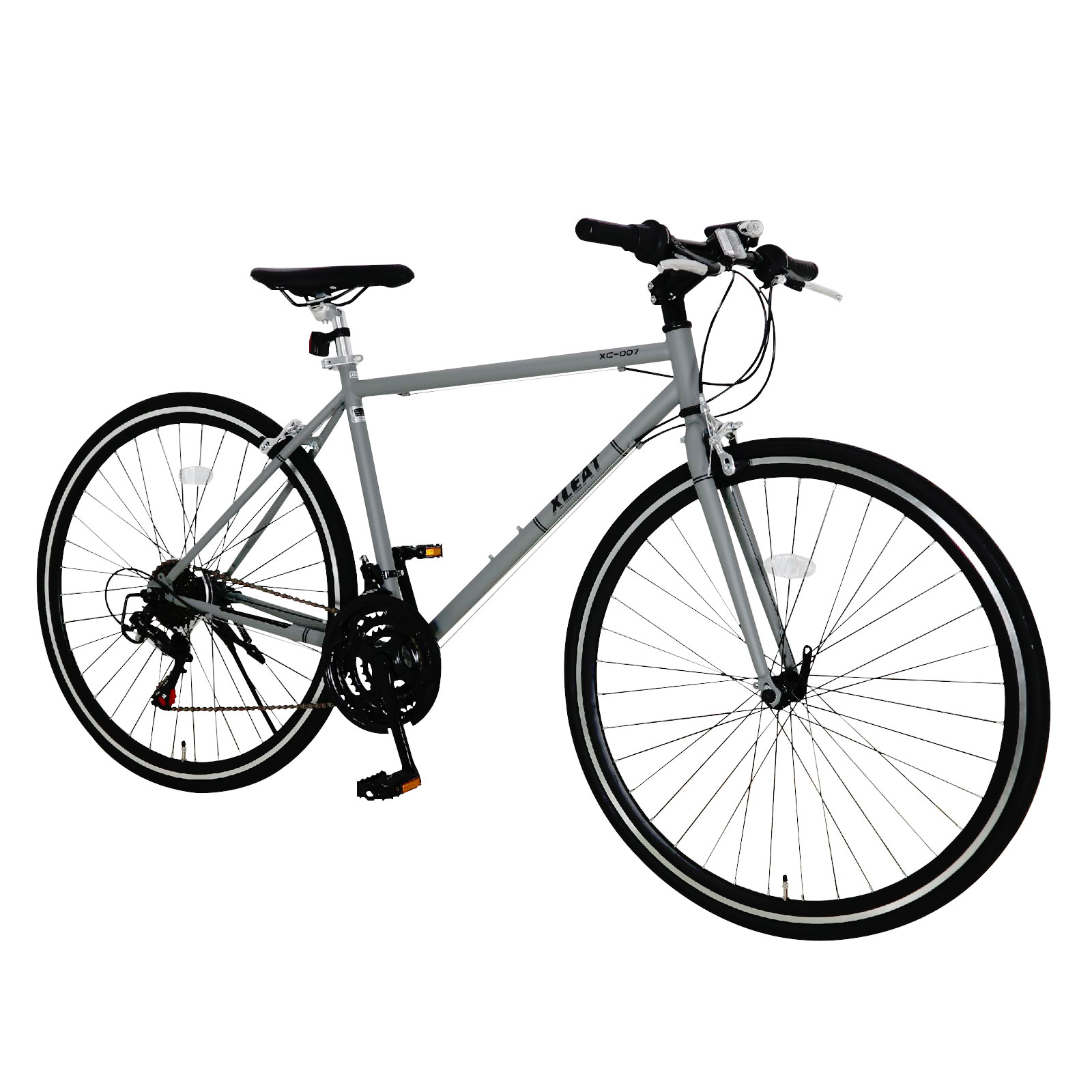 XLEAT 【在庫限り】 クロスバイク 700c 自転車 21段変速 シマノ製