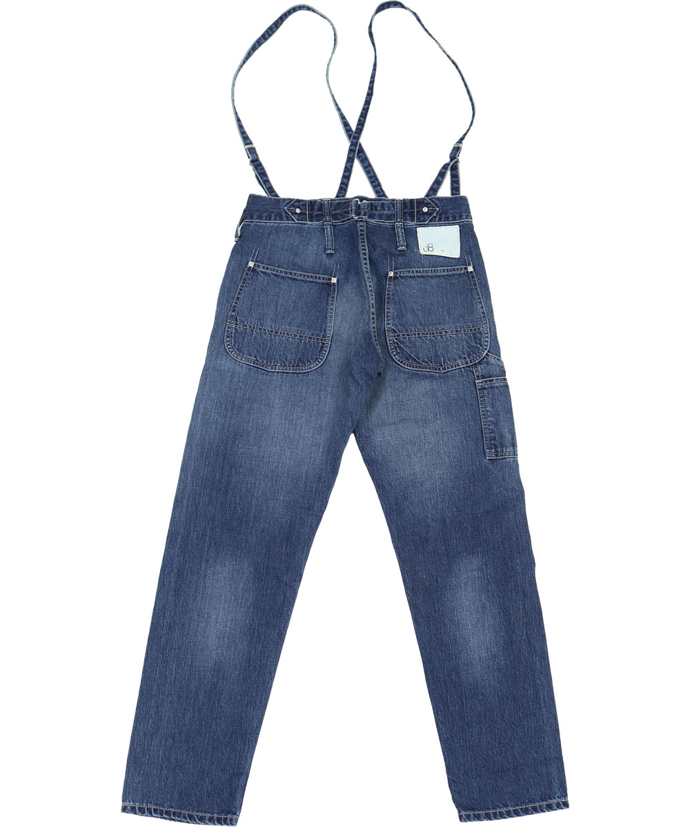 Johnbull（ジョンブル） サスペンダージーンズ デニム レディース