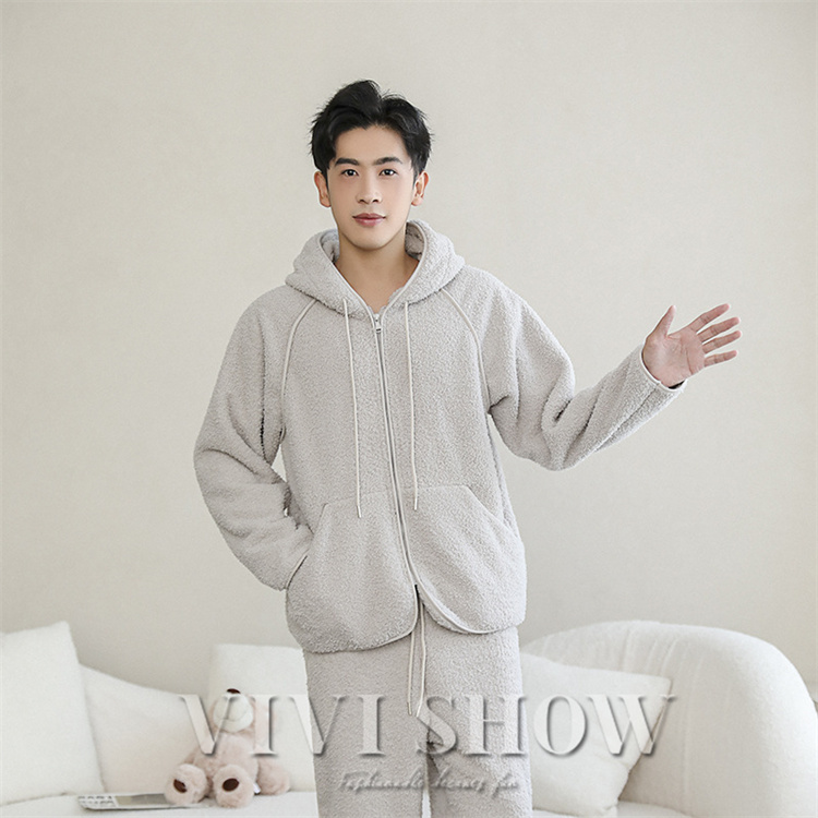 ペアパジャマ パジャマ カップルパジャマ レディース メンズ 冬 長袖