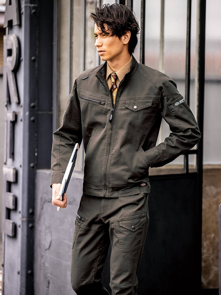 Dickies（ディッキーズ） 作業服 上下セット ジャケット D-2880 SS-5L