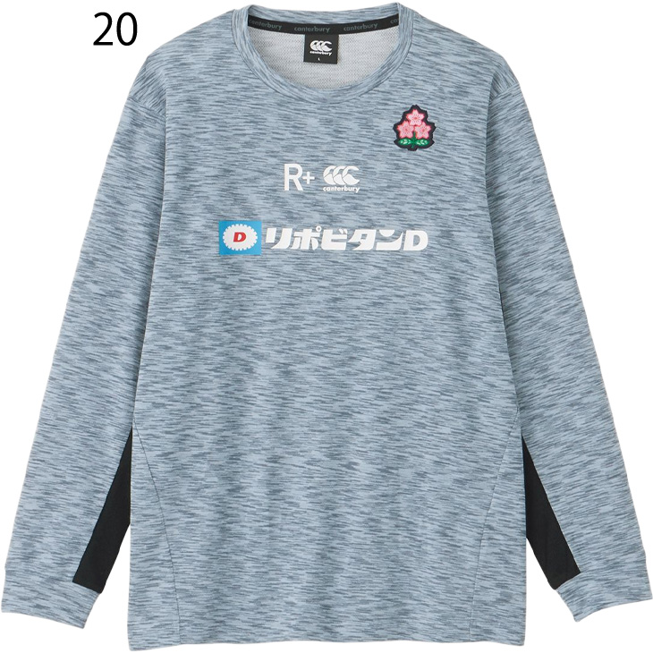 シャツ カンタベリー 長袖 Tシャツ メンズ ラグビー 日本代表