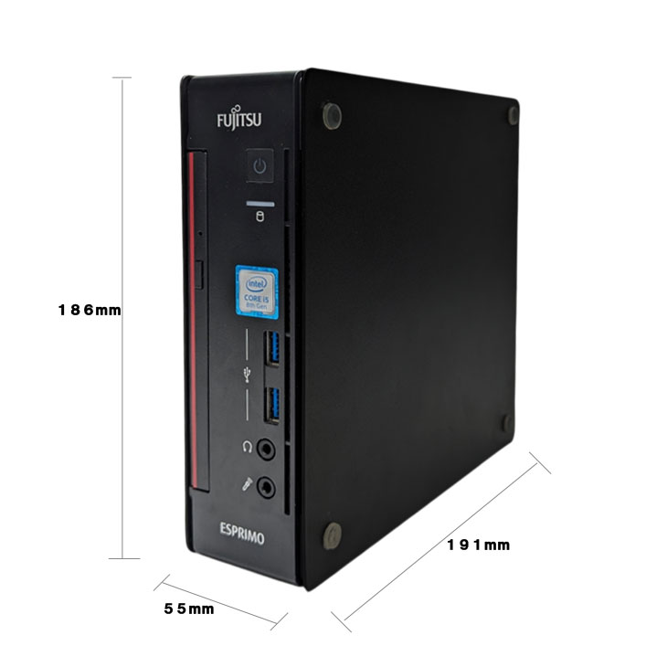 富士通（FUJITSU） ESPRIMO Q558/V 中古 デスクトップ Office Win10 or
