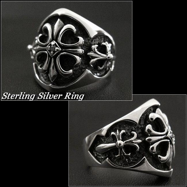 クロスフローリー シルバーリング クロスモチーフリング 指輪 シルバー