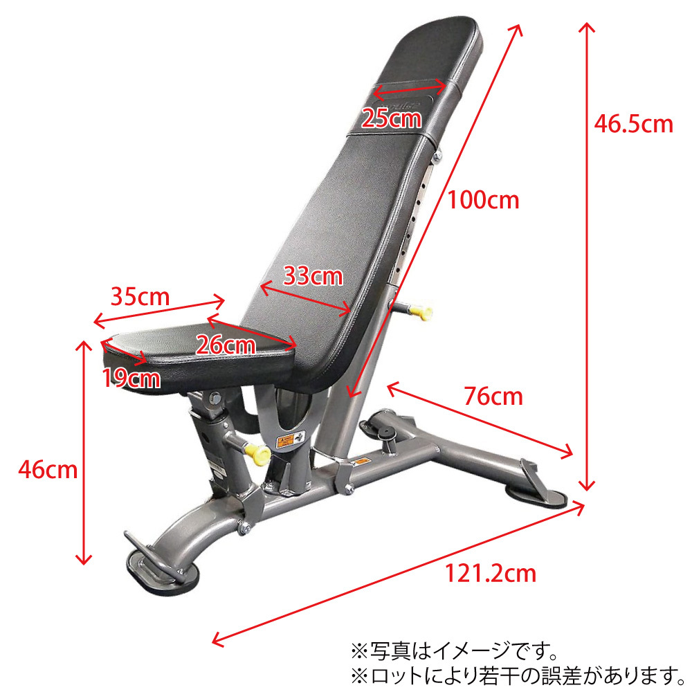 WILD FIT（ワイルドフィット） マルチアジャスタブルベンチ / 筋トレ