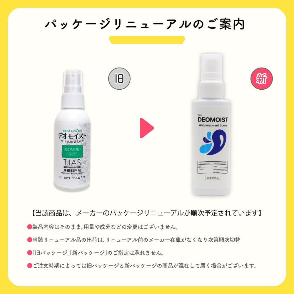 TIAS 制汗剤 塩化アルミニウム配合 制汗スプレー 60mL 薬用