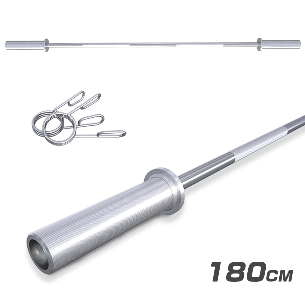 即納！バーベルシャフト 120cm 180cm 220cm 直径50mm ストレートバー