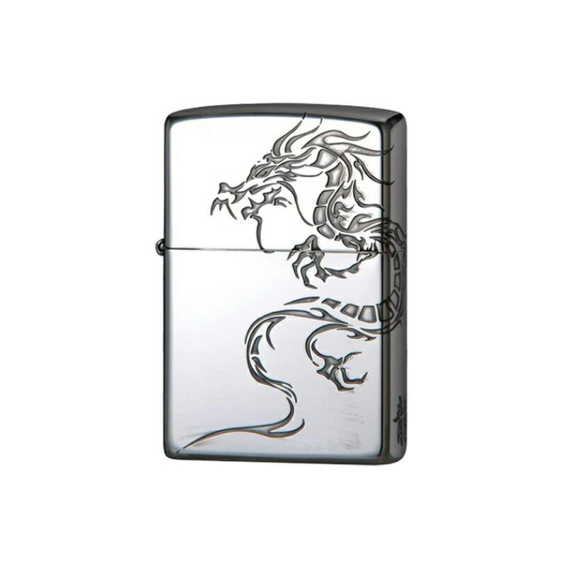 ZIPPO（ジッポー） ライター TIGER&DRAGON マットブラック エッチング