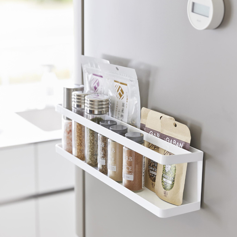 tower 山崎実業 マグネット冷蔵庫横サプリ＆調味料ラック タワー 公式