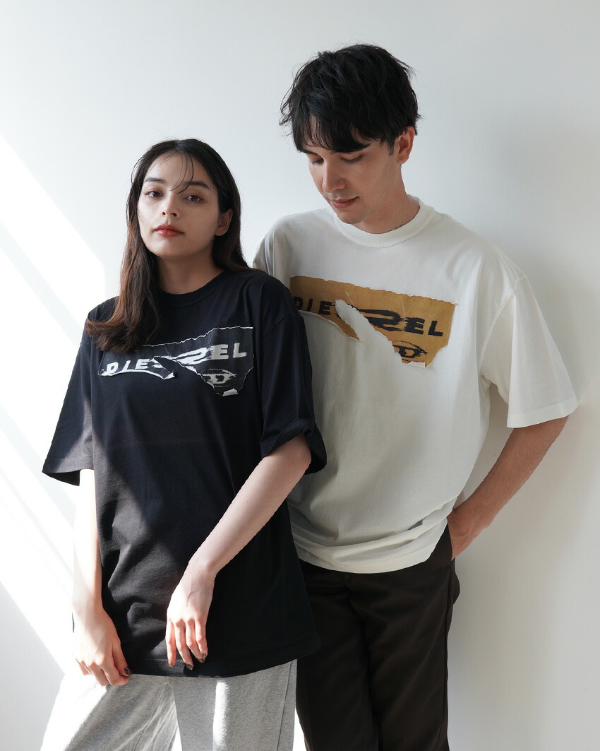 DIESEL（ディーゼル） 半袖Tシャツ メンズ T-WASH-POFF DIESEL