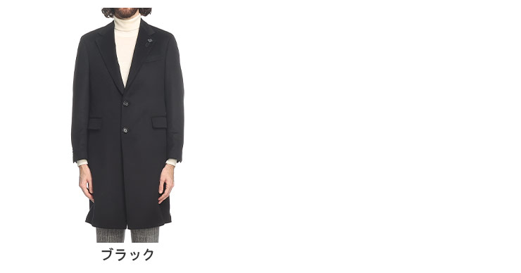 LARDINI（ラルディーニ） コート メンズ チェスターコート シングル