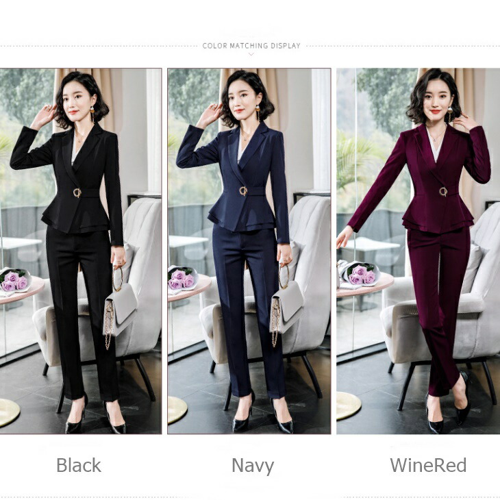 スーツ パンツスーツ セットアップ レディース 春 夏 用 大きいサイズ