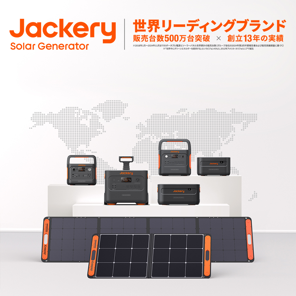 Jackery 【2/27 00:00から 20%OFFクーポン】Jackery ポータブル電源