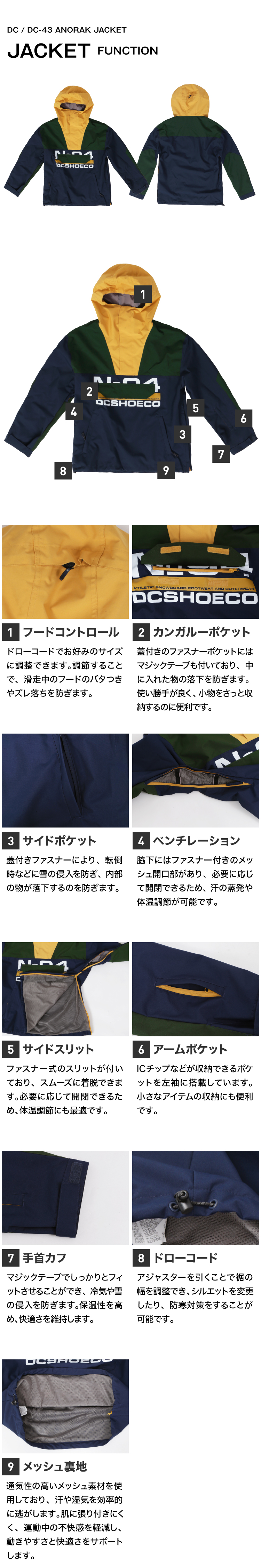 DC SHOES（ディーシーシューズ） スノーボードウェア メンズ 上下