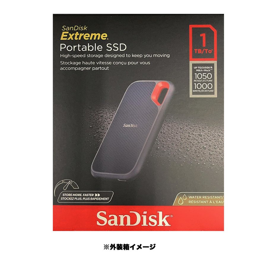 SanDisk（サンディスク） SanDisk SSD 外付け 1TB USB3.2Gen2 読出最大