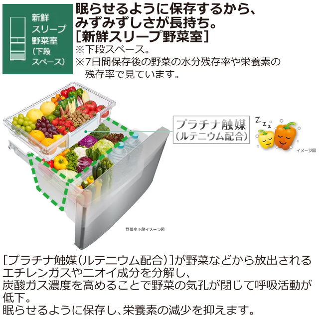 日立（HITACHI） Kタイプ 冷蔵庫 401L R-K40TL-S 左開き【大型重量品