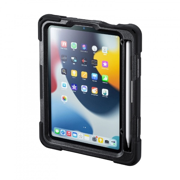 iPad mini（第6世代）用 耐衝撃ケース（ハンドル、スタンド