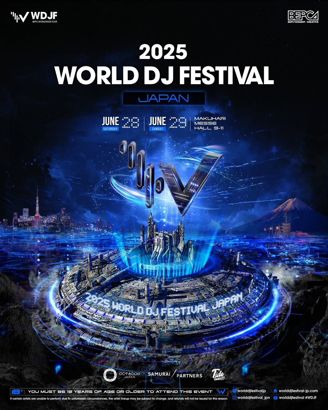 2025/06/28(土)～29(日)】”WORLD DJ FESTIVAL Japan 2025″ アート