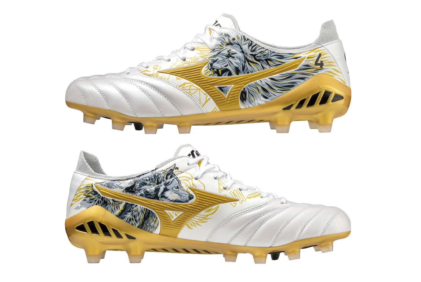ミズノ」のセルヒオ・ラモス選手が着用するサッカーシューズ「MORELIA