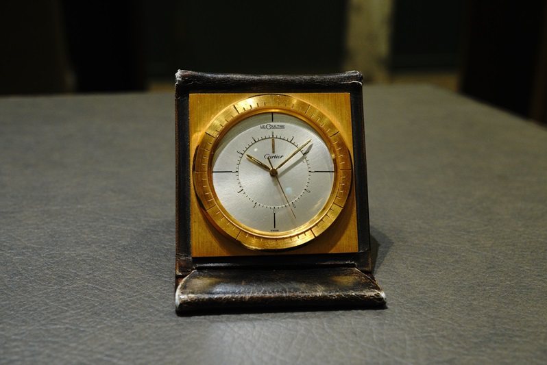Mark Down！】1950's カルティエ・ルクルト Wネーム トラベルウォッチ