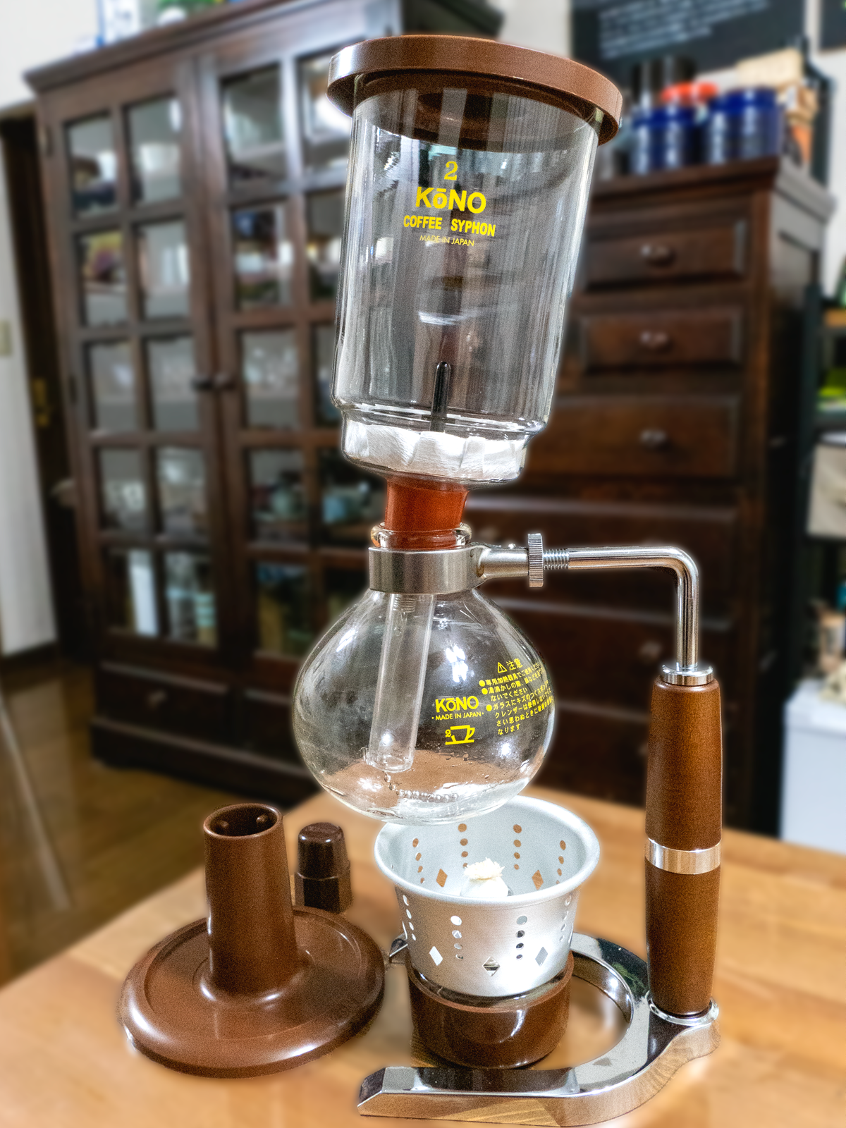 KONO サイフォン SKD型2人用 SK-2（アルコールランプつき）