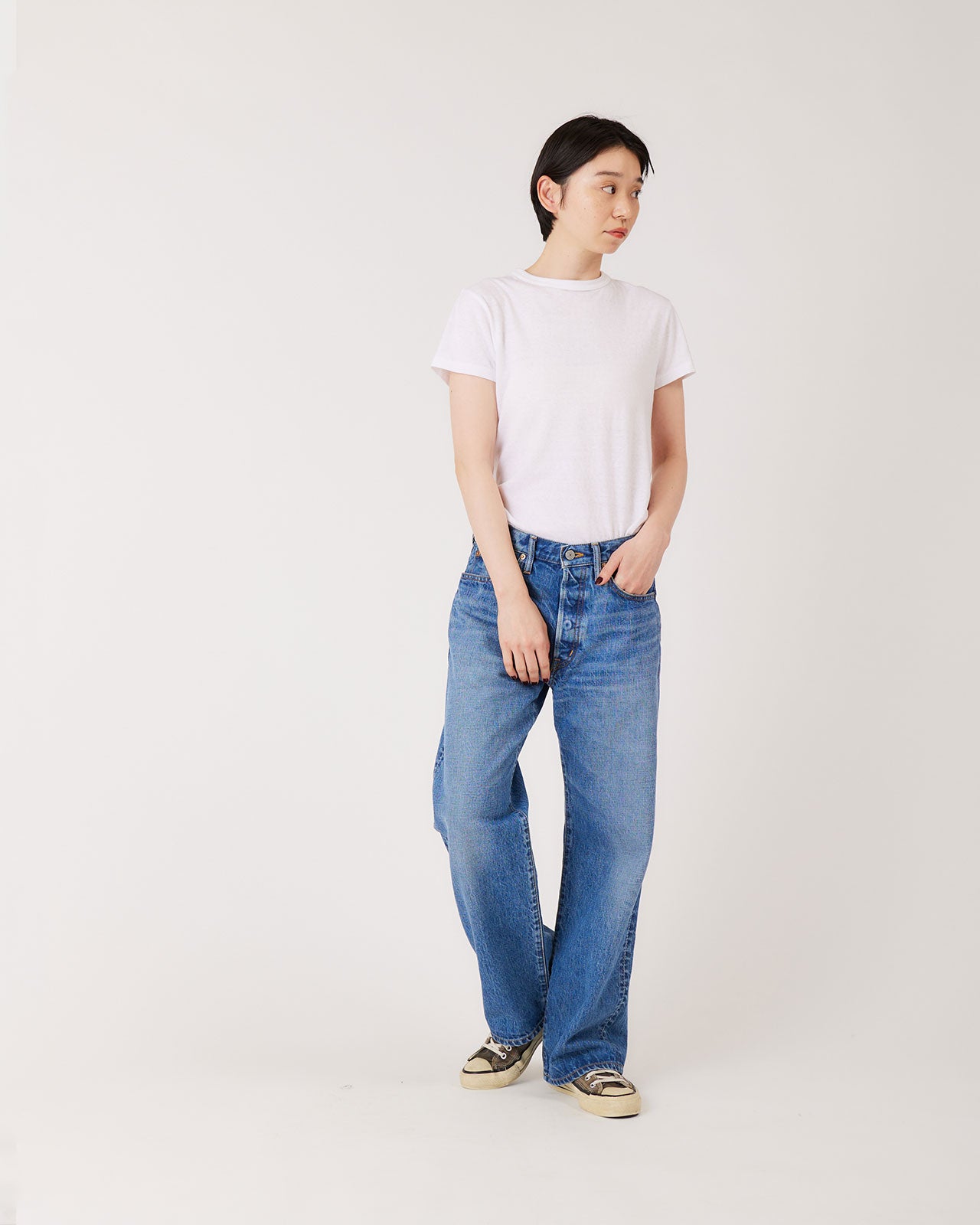 Shinzone（シンゾーン）】BAGGY JEANS デニムパンツ