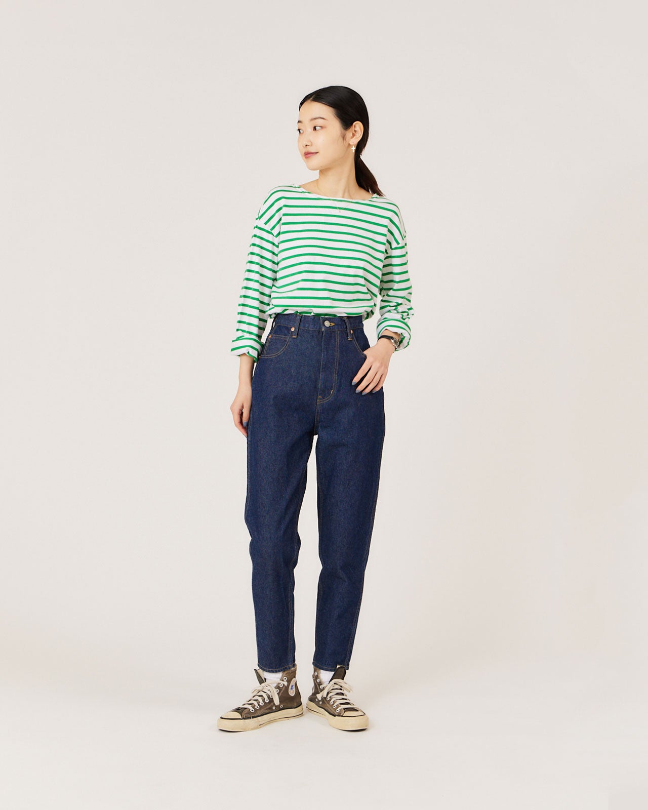 Shinzone（シンゾーン）】CARROT DENIM デニムパンツ