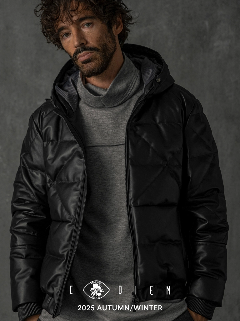 823 c diem レザージャケット ブラック ジップ サイズ4 C DIEM（カルペ