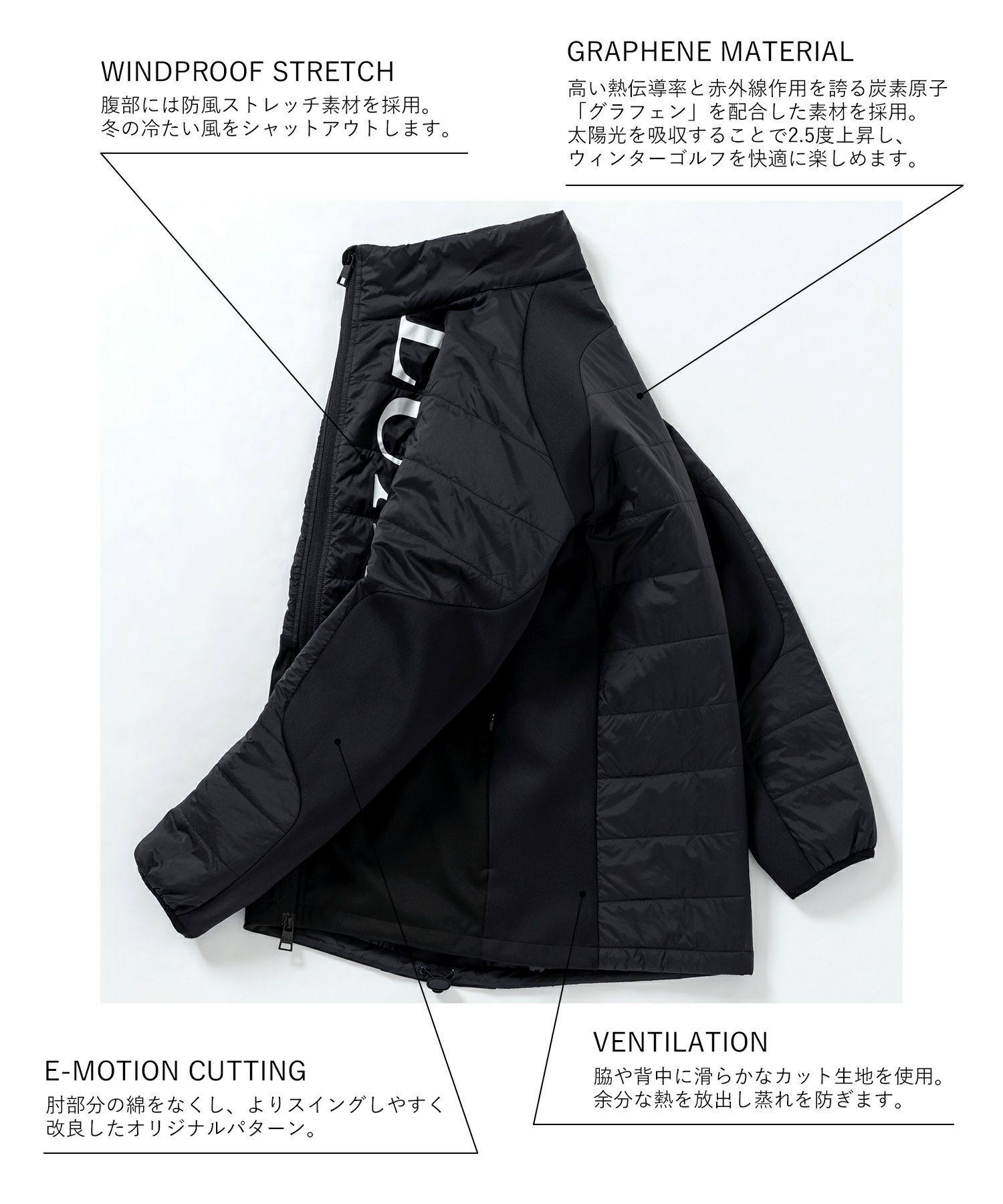 LUXEAKMPLUS(リュクスエイケイエムプラス)ゴルフ フロントロゴ軽量