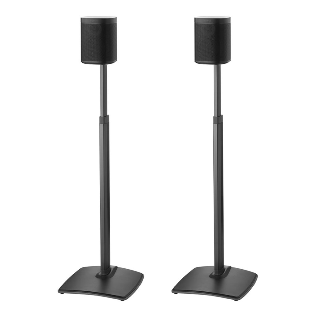 Adjustable Height Wireless Speaker Stands designed for SONOS ONE