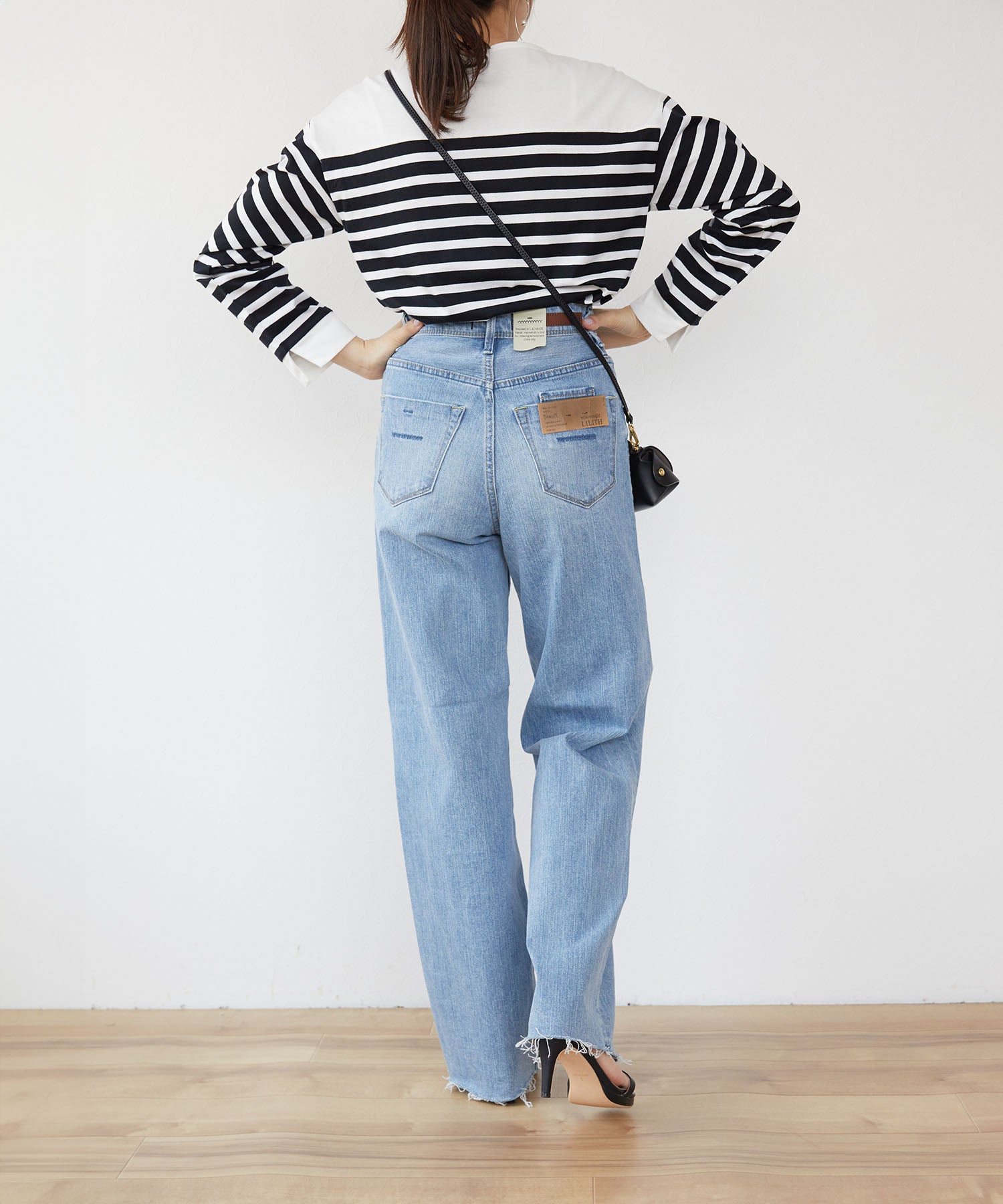 YANUK】LILITH スラブデニムワイドストレート – Sirin Online Store