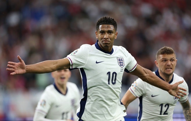 役者が違う」「ロナウドやん」イングランド代表ベリンガム、13分の豪快