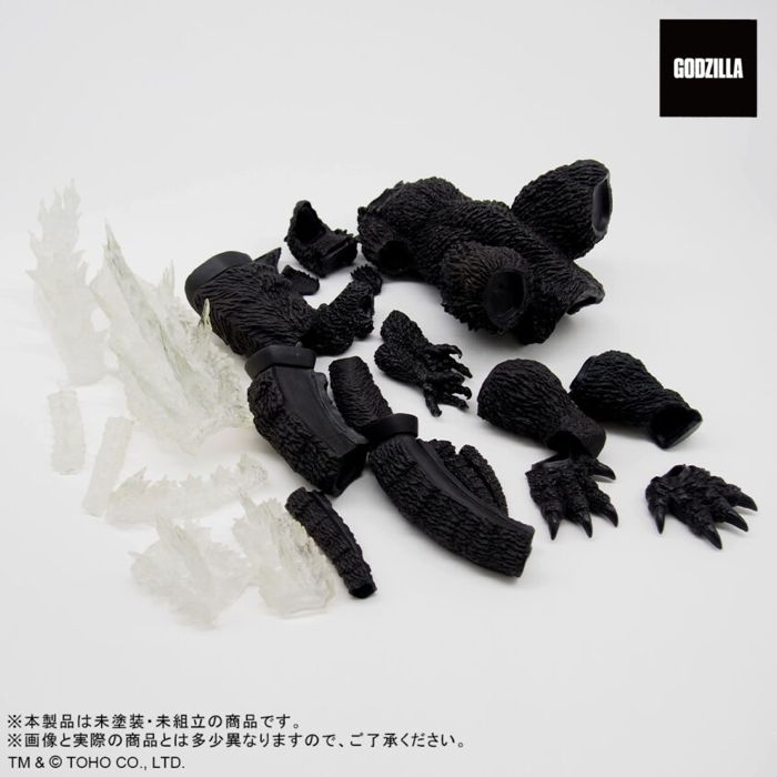 エクスプラス製「酒井ゆうじ造形コレクション ゴジラ(2002) 嵐の中の