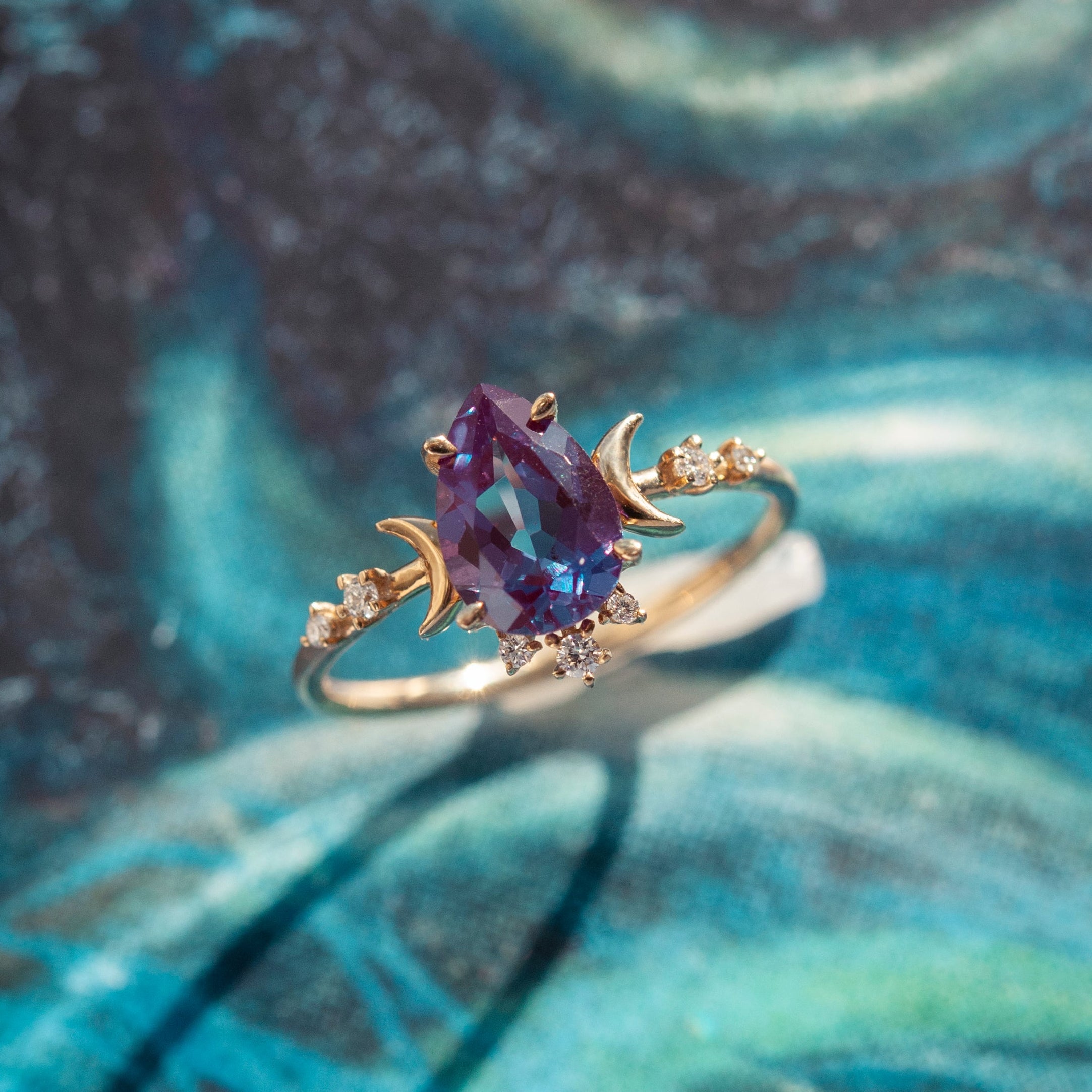 1.75ct Chatham Alexandrite Hades Ring – Sofia Zakia