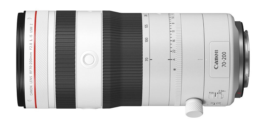 Canon RF70-200mm F2.8 L IS USM Zが発表！従来のRF・EFモデルとも比較
