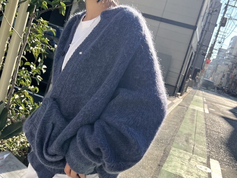 KID MOHAIR KNIT CARDIGAN【stein】ST.695 | journal | sosite