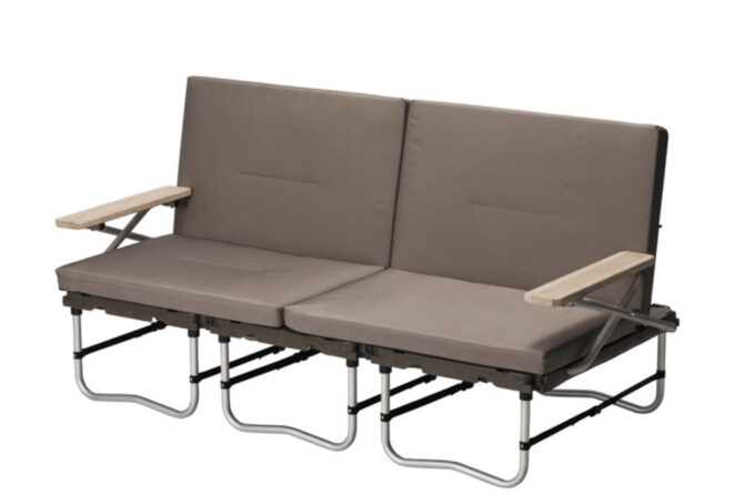 DODのテキーラソファレッグでキャンプにソファを！ベンチとは違う