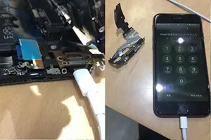 iPhone ドックコネクター（充電口） 修理の料金や事例 | スマ