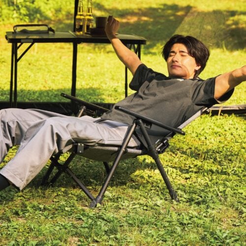 コールマンの“神チェア”が快適すぎた…」 BBQも川遊びもお昼寝も、これ1