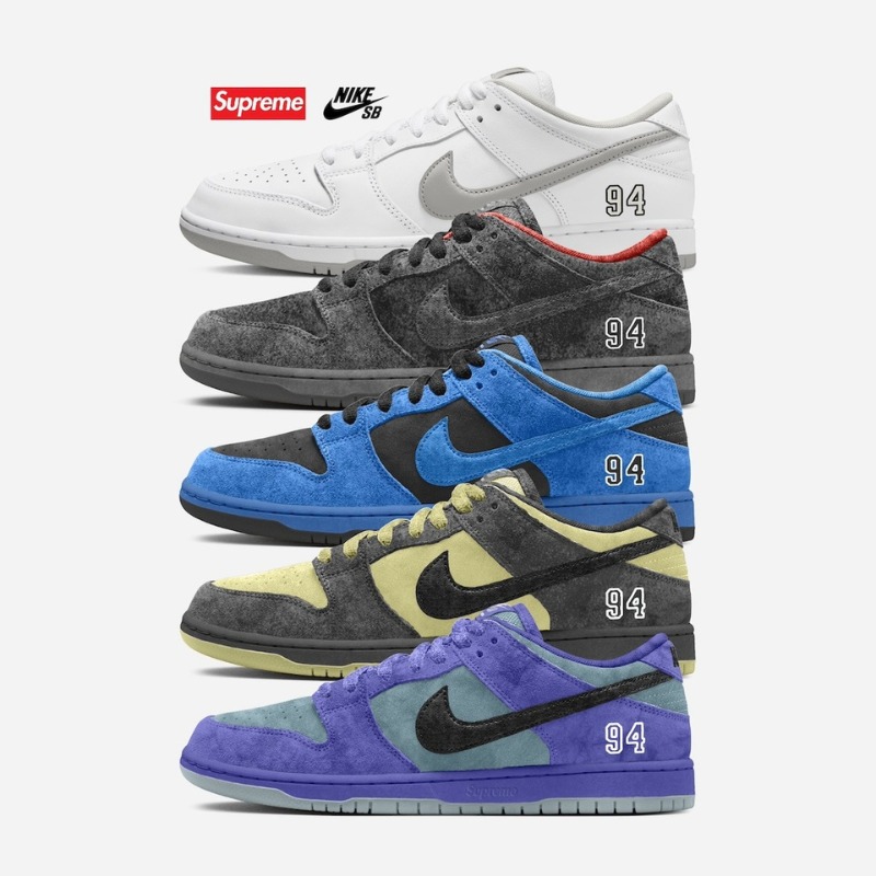 9月4日,6日発売｜Supreme x Nike SB Dunk Low の定価・抽選・販売店舗情報