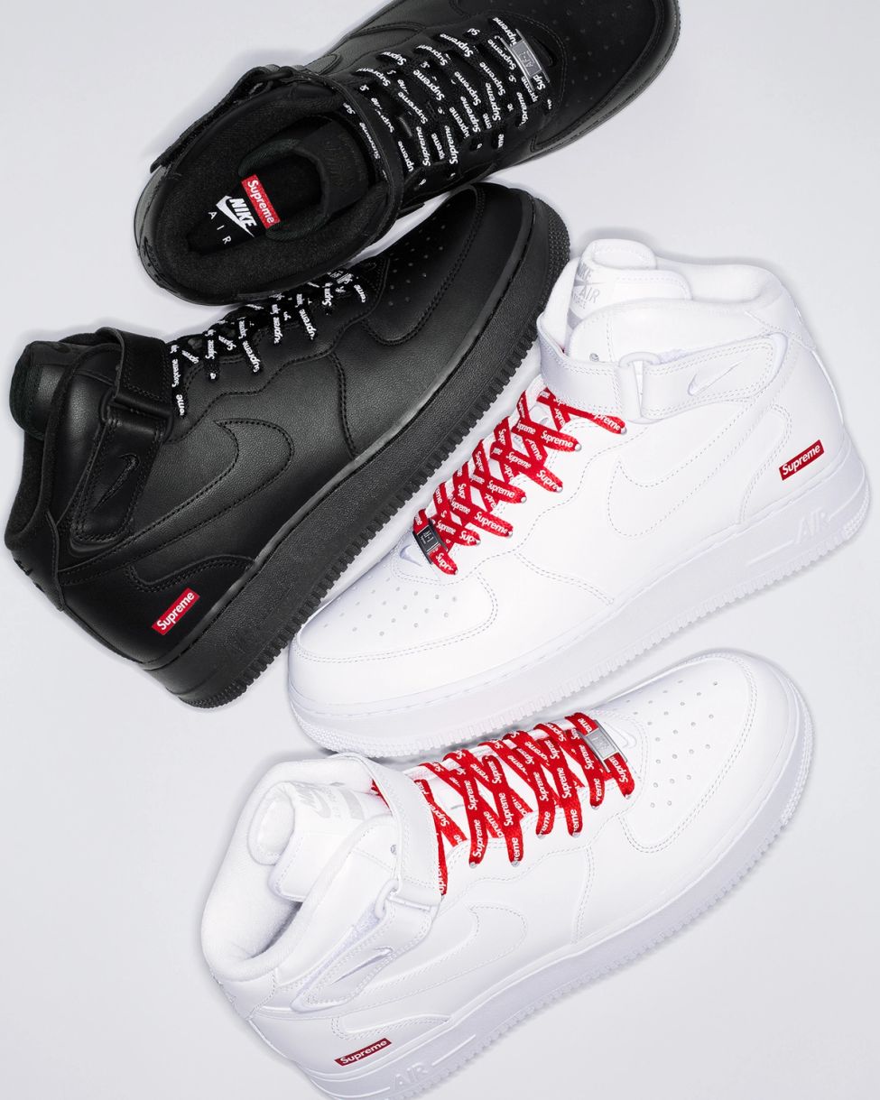 SUPREME × NIKE AIR FORCE 1 MID 2024FW 8月31日発売 – SNEAKER HACK