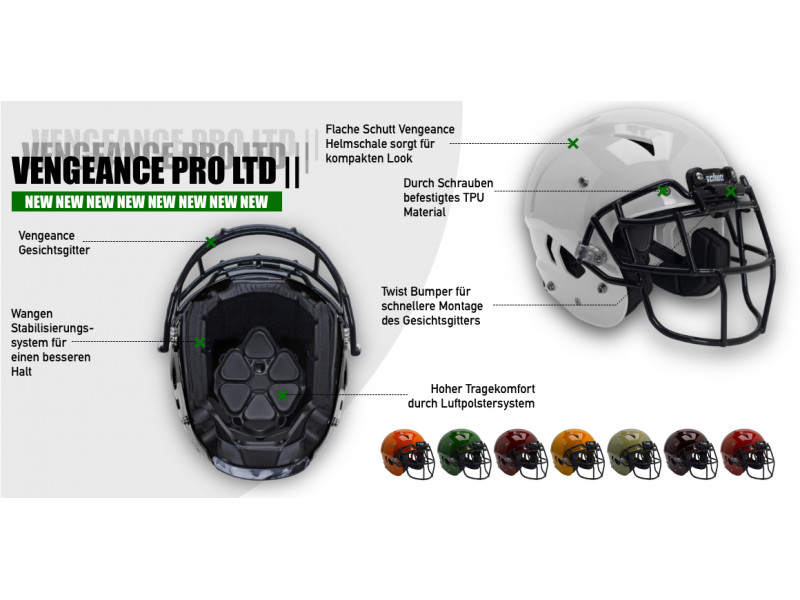 Schutt Vengeance VTD II (2048) - Sport House Shop American Football