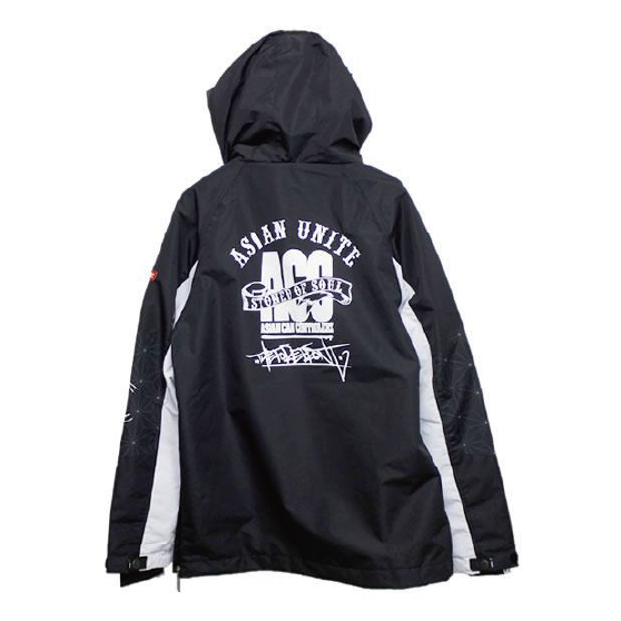 スノーボード ウェア エーシーシー ACC ANORAK JKT MOVERZ BLK/MODERN