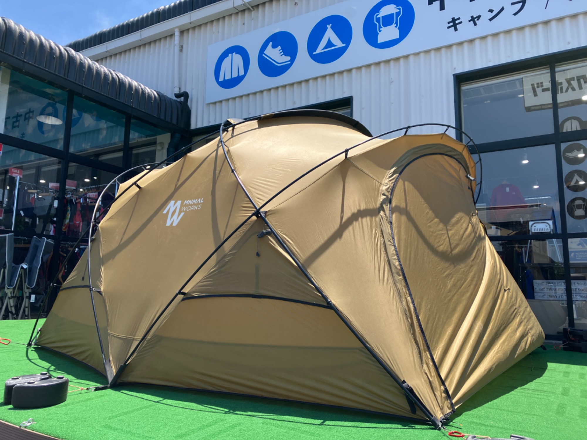 状態に難がある為お買い得！ミニマルワークスのシェルターGが入荷