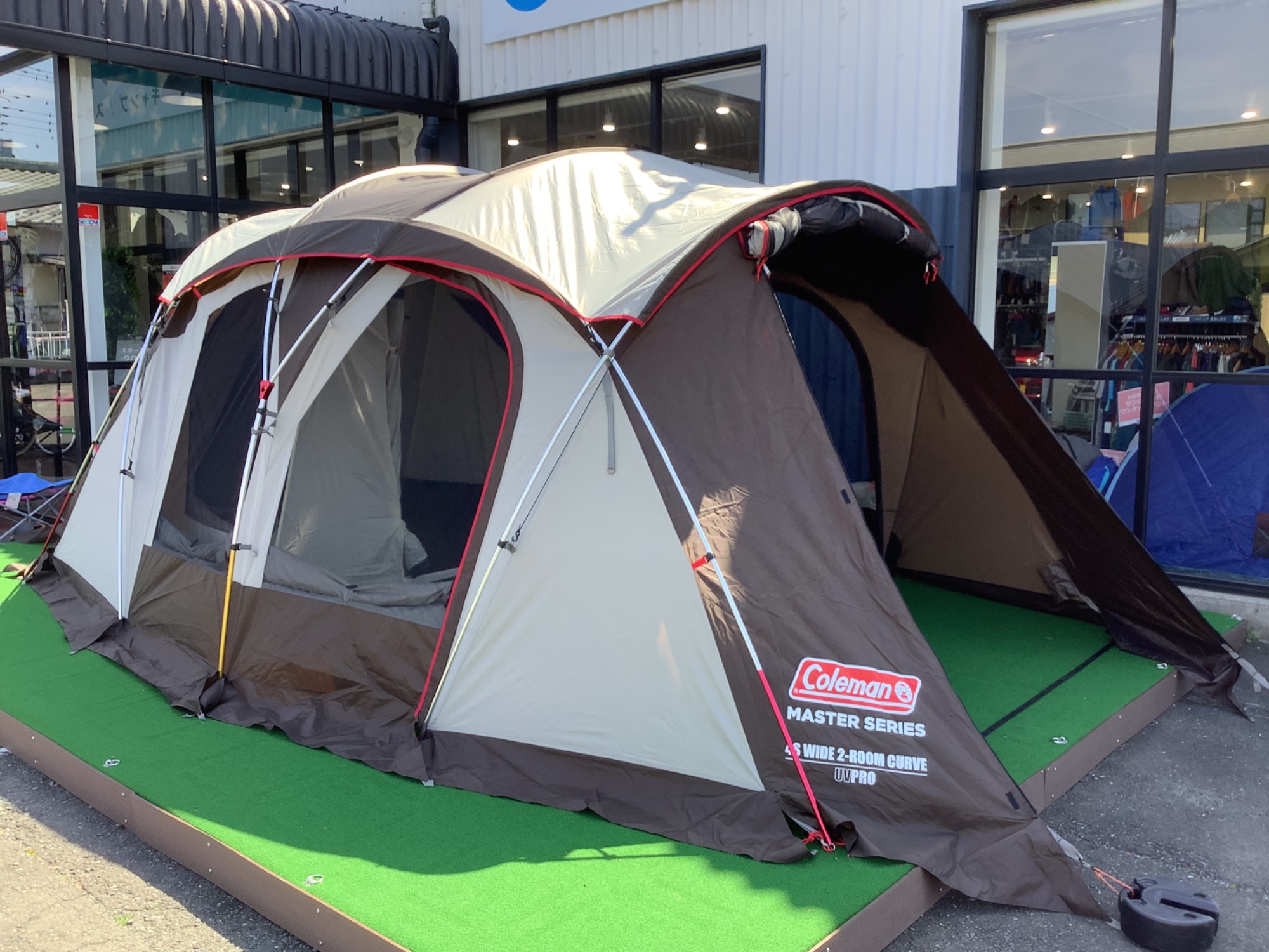 オールシーズン対応！コールマンのツールーム「4Sワイドツールーム