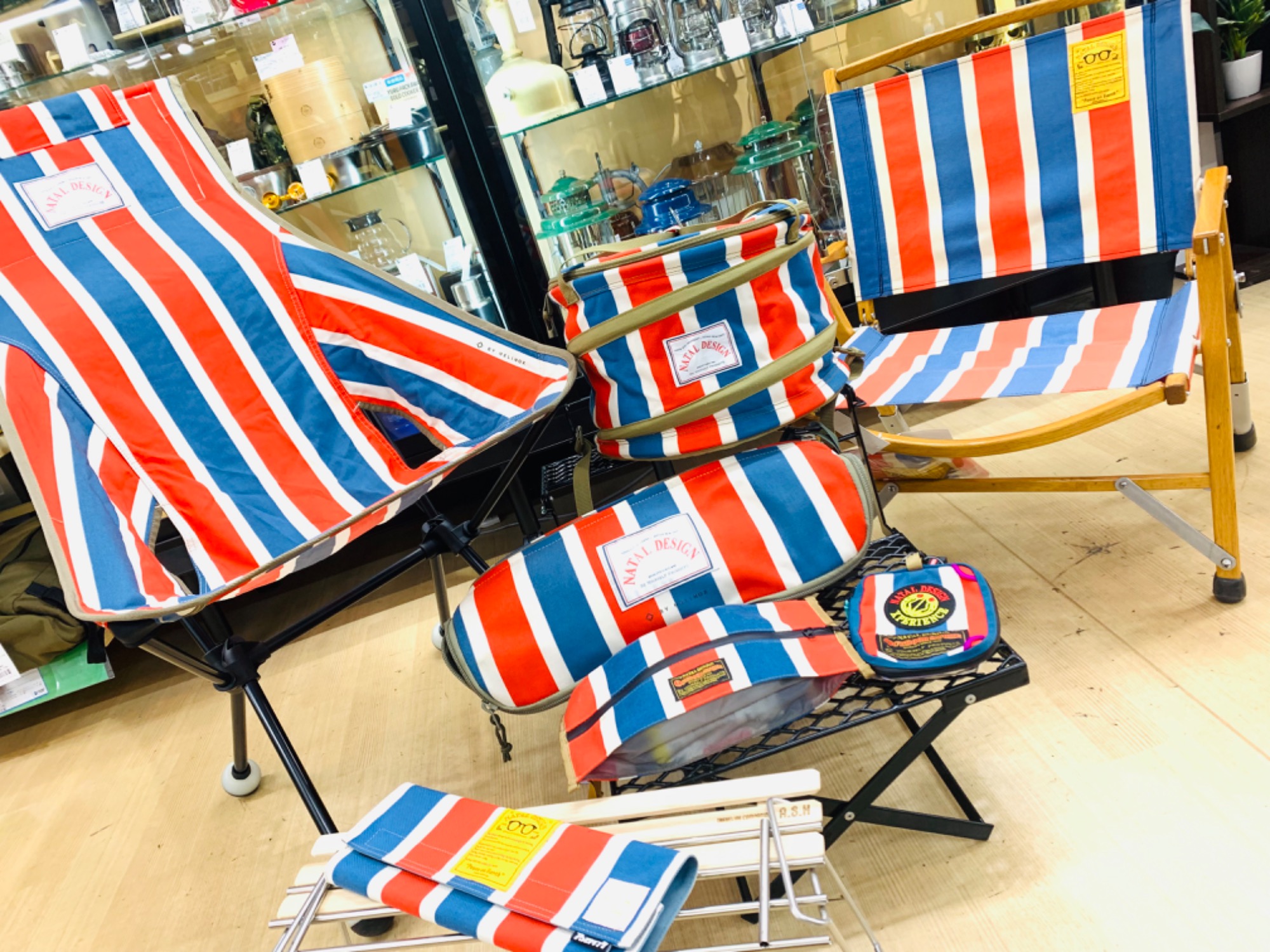 新品未開封】ネイタルデザイン CHAIR ONE ND2 レトロストライプ 【公式