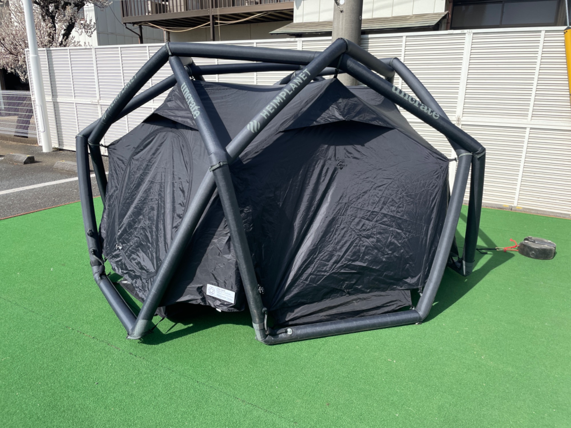 フレームいらずのテント！？ハイムプラネット×アンクレート 『ザ