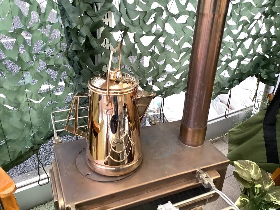 冬キャンプにケトルは必須です！ユニフレームのキャンプケトル